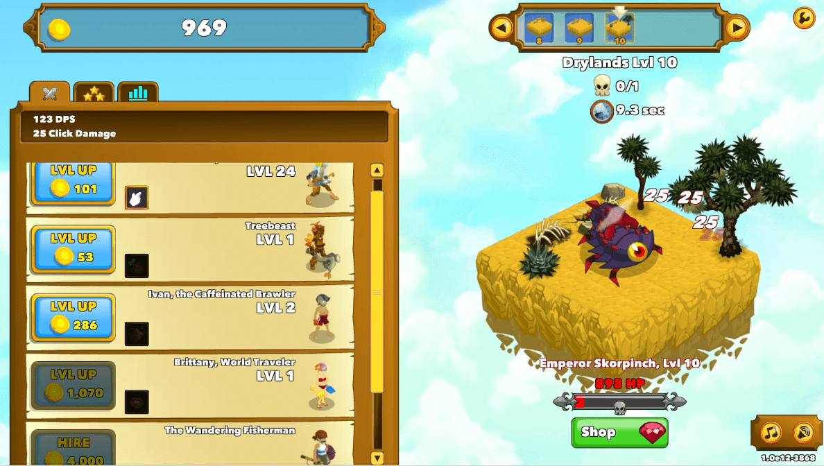 Clicker Heroes Play it now at Coolmath Games